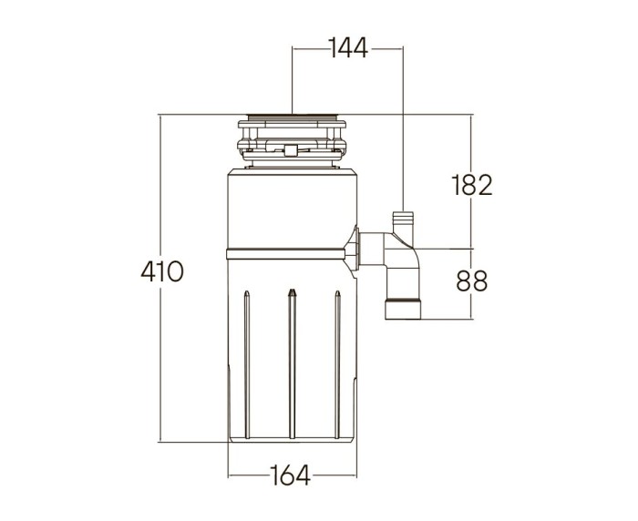 Измельчитель пищевых отходов INTENSO  Paulmark  - I-PRO1000
