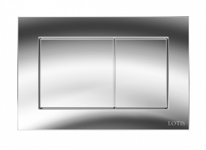 Кнопка смыва Lotis Jeni L30727CR  цвет хром
