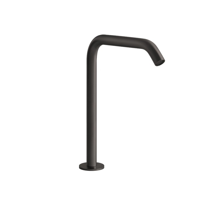 Отдельностоящий излив h=230мм, Gessi 316, brushed black metal pvd арт. 54093#707