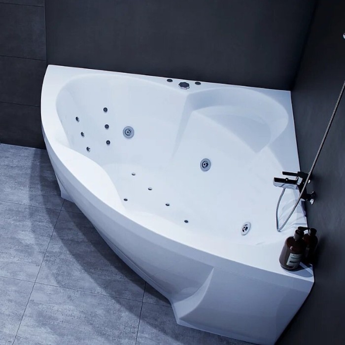 Ванна с фронтальным экраном (вклеенный каркас) Aquatek Поларис-2 арт. POL2-0000041