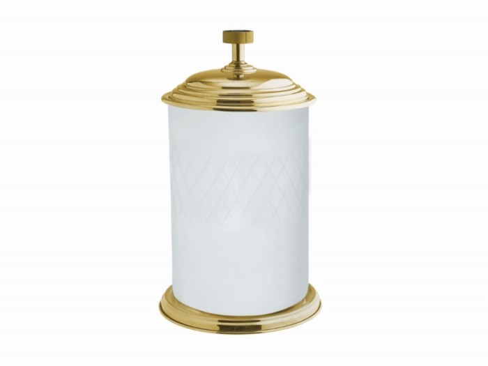 Ведро стекло gold black, Boheme Royal cristal - 10934-G-B