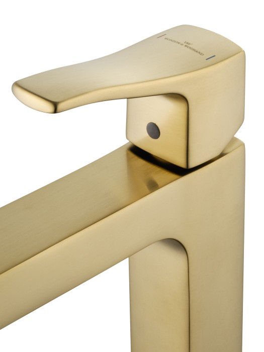 Смеситель для раковины высокий, Wonzon & Woghand Flex, WW-88019072-BG цвет: золото