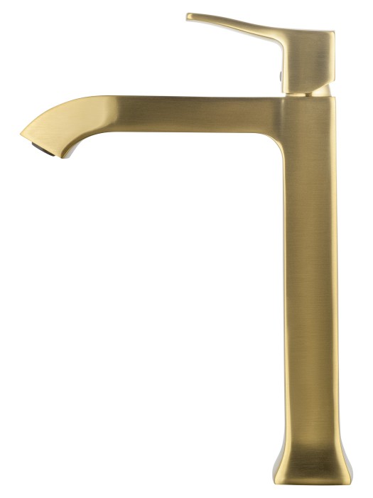 Смеситель для раковины высокий, Wonzon & Woghand Flex, WW-88019072-BG цвет: золото