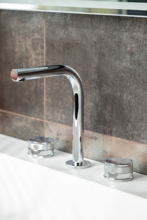 Смеситель на столешницу на 3 отв. Chrome, Boheme Prestige - 152-CR-PR