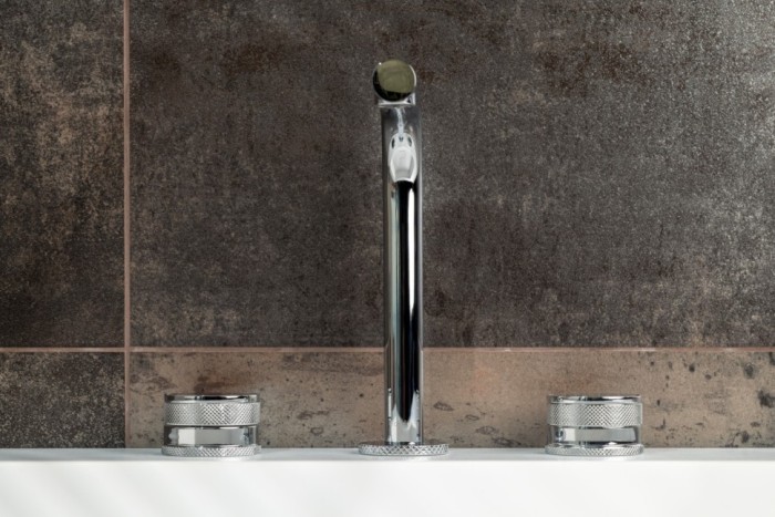 Смеситель на столешницу на 3 отв. Chrome, Boheme Prestige - 152-CR-PR