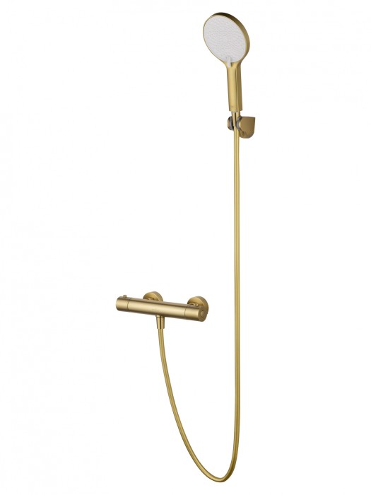 Смеситель для душа с термостатом, Wonzon &amp; Woghand Inn, WW-B2065-A-BG цвет: золото