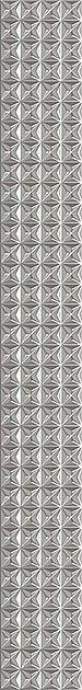 Бордюр grey geometry 7.5x63 AZORI Pandora арт. С-0001