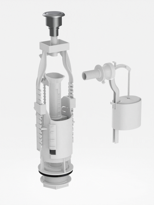 Арматура для бачка унитаза BERGES Eko арт. 030412