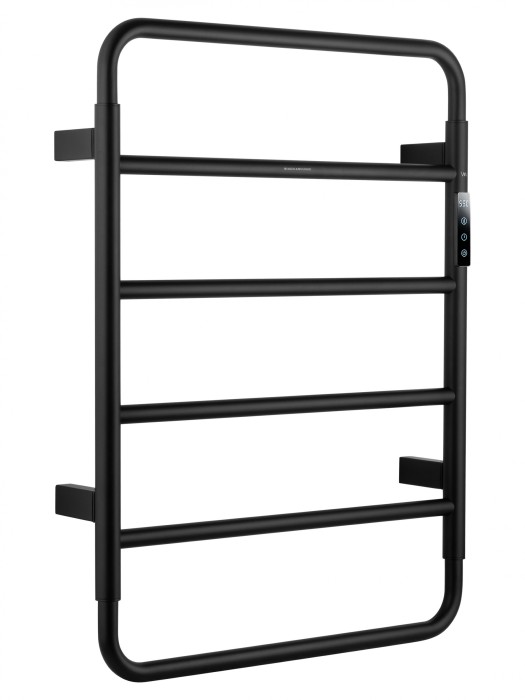 Полотенцесушитель электрический, Wonzon &amp; Woghand Wismar, WW-AL201-MB цвет: черный