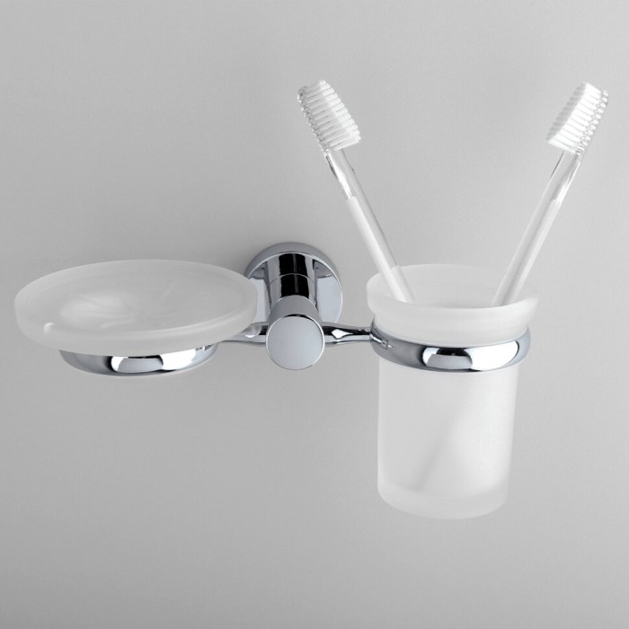 Держатель стакана и мыльницы WasserKRAFT Donau К-9400 арт. K-9426