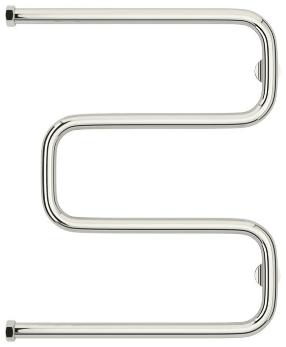 Сунержа Водяной полотенцесушитель 600x500, Ш-образный, 00-0014-6050 цвет: без покрытия