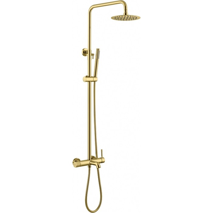 Стойка для душа со смесителем, Gold, Uno Boheme 468-G