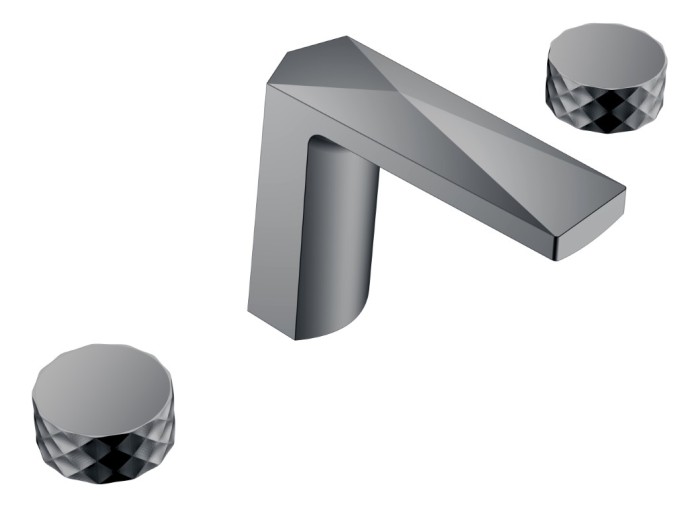 Смеситель для раковины, Shine gun metall diamond Venturo Boheme 150-SGM-DIAMOND