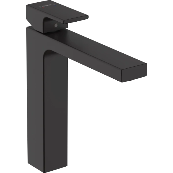 Смеситель для раковины без сливного гарнитура, Hansgrohe Vernis Shape, черный арт. 71591670