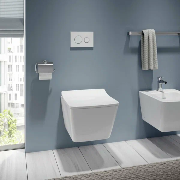 Сиденье с крышкой для унитаза, SP TOTO, TC512F цвет: белый