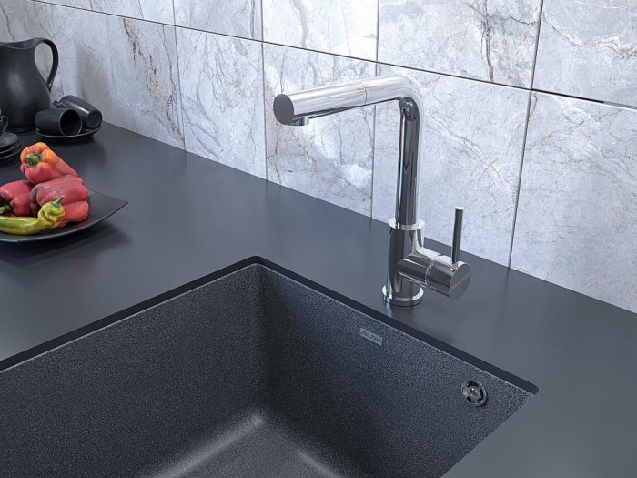 Смеситель для кухни  Paulmark KASSEL, хром - Ka214311-CR