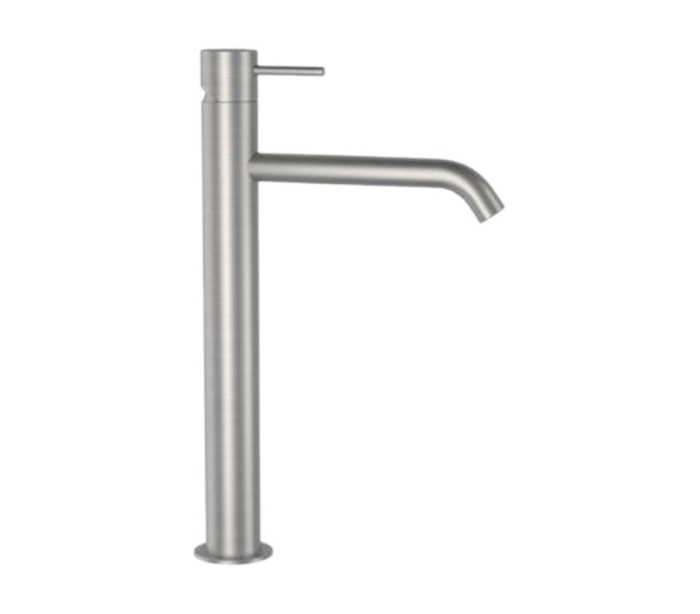 Смеситель для раковины матовый, Remer X Style Inox, внешнего монтажа SSX12LXL