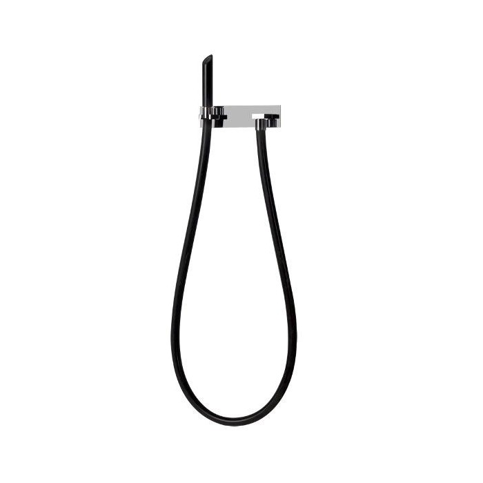Душевая лейка с держателем, шлангом 200см., Gessi Water Tube Kneip, хром арт. 32963#031