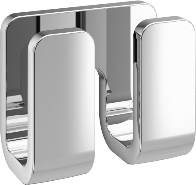 Крючок двойной Outline Gedy, 3228(13) цвет: хром
