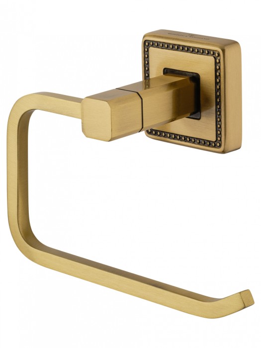 Держатель для туалетной бумаги без крышки, Wonzon &amp; Woghand Roma, WW-7216 цвет: бронза