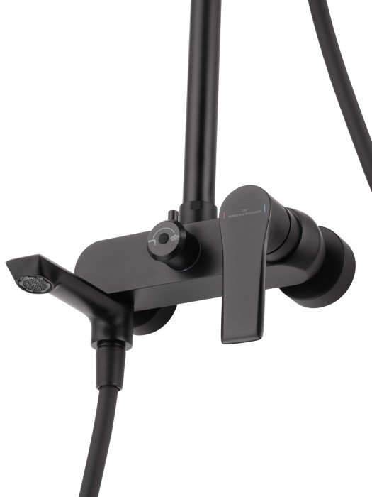 Душевая система, Wonzon & Woghand Brilliant, WW-88047079-MB цвет: черный