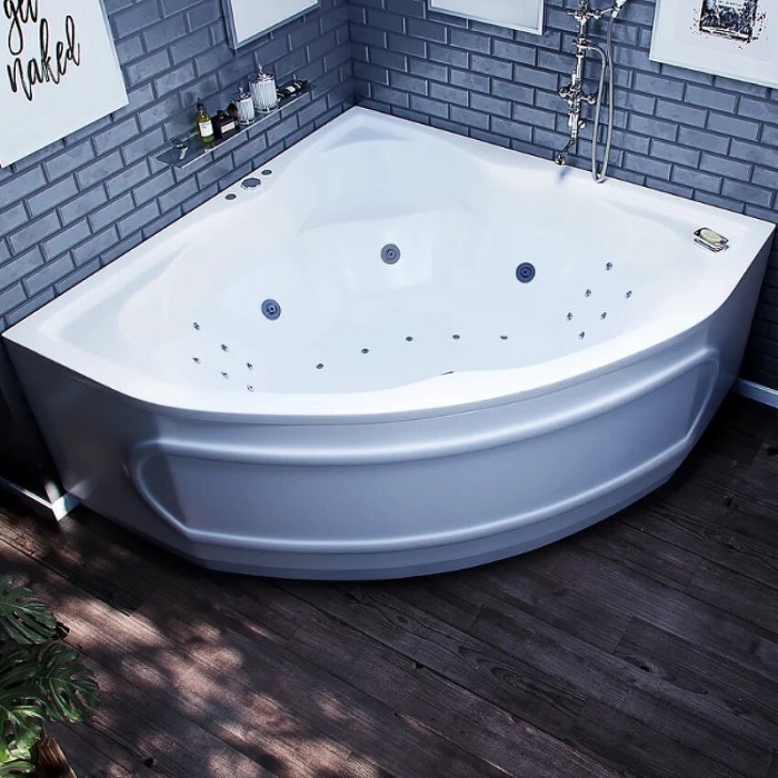 Ванна с фронтальным экраном (вклеенный каркас) Aquatek Сириус арт. SIR164-0000002