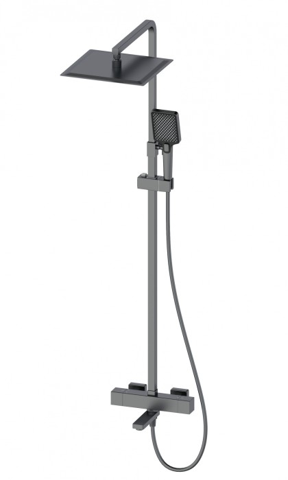 Душевая система с термостатом, Wonzon &amp; Woghand, WW-88739901-BGM цвет: графит