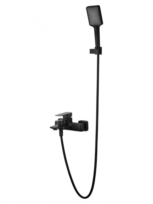 Смеситель для ванны с душем, Wonzon &amp; Woghand Edge, WW-88639003A-MB цвет: черный