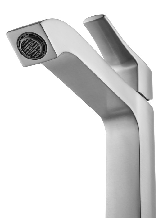 Смеситель для раковины высокий, Wonzon & Woghand Flex, WW-88019072-BN цвет: никель