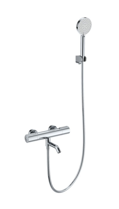 Смеситель для ванны с душем и термостатом, Wonzon &amp; Woghand Inn, WW-A2006-A1-CR цвет: хром