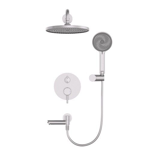 Душевая система встраиваемая, Wonzon &amp; Woghand Solo, WW-939032-BN цвет: никель