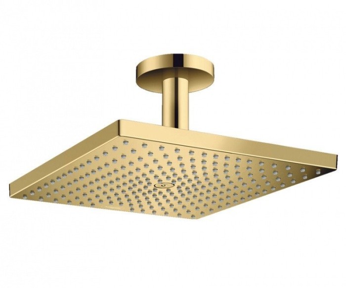 Верхний душ с потолочным кронштейном Raindance E Hansgrohe, золото арт. 26250990