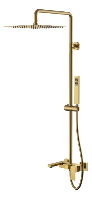 Стойка для душа, Bronze, Qubic Boheme 478-BR