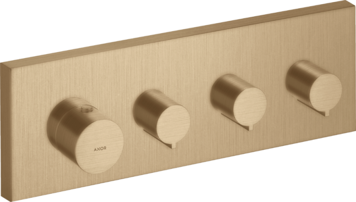 Термостат для душа ShowerSolutions Axor, шлифованная бронза арт. 10751140
