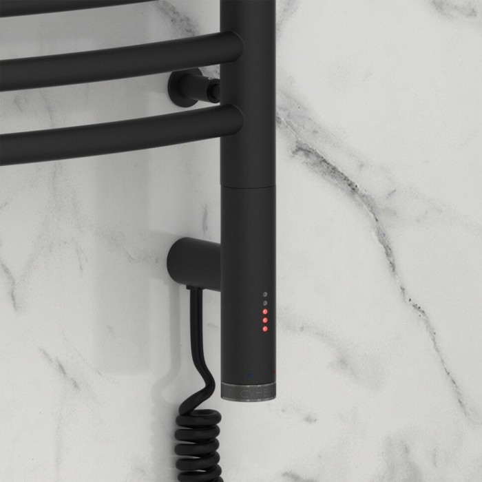 Сунержа Электрический полотенцесушитель 600x300, Флюид 3.0, 15-5821-6060 цвет: тёмный титан муар