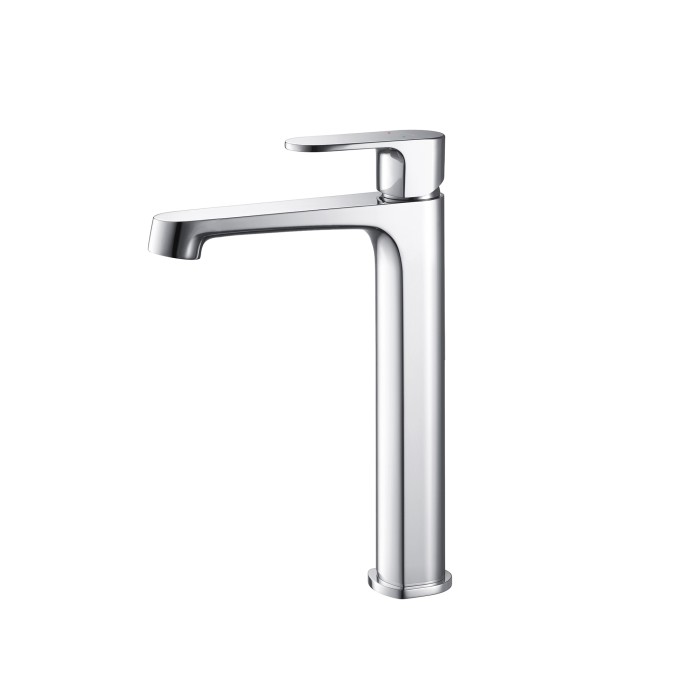 Смеситель для раковины 240, без донного клапана, Aquatek Оберон, хром арт. AQ1204CR