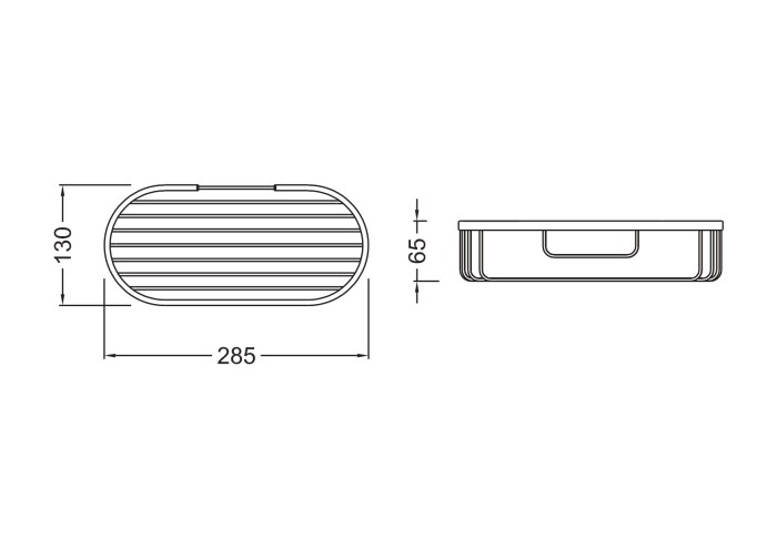 Полка для душа, Aquatek, хром арт. AQ4916CR