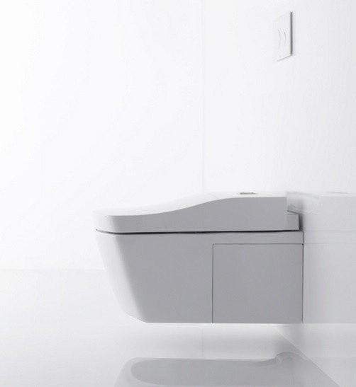 Подвесной унитаз с биде, Neorest TOTO, CW994P+TCF994WG-NW1 цвет: белый