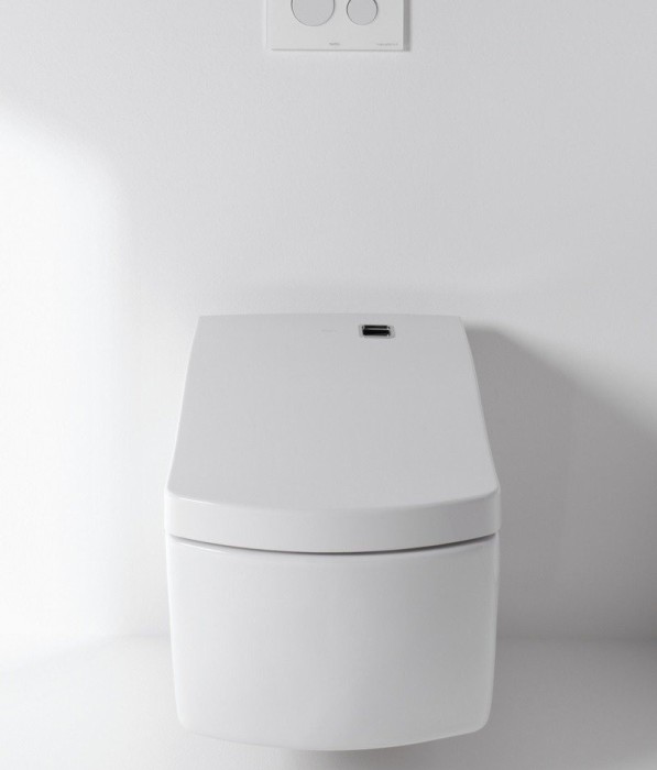 Подвесной унитаз с биде, Neorest TOTO, CW994P+TCF994WG-NW1 цвет: белый