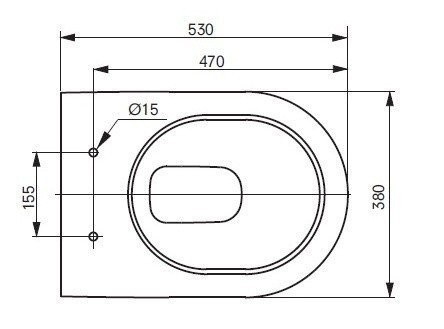 Сиденье с крышкой для унитаза, встраиваемый, Es TOTO, VC110 цвет: белый