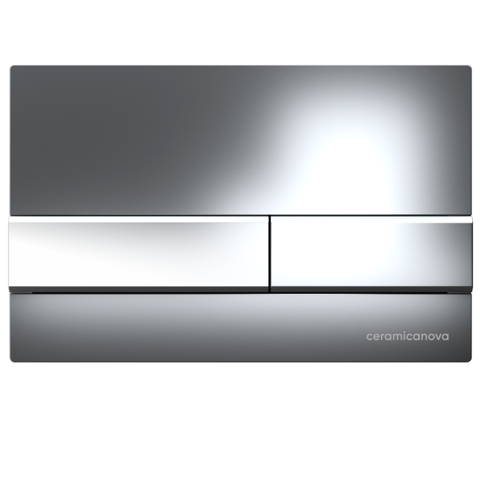 Инсталляция с кнопкой Ceramicanova Envision/ flat, хром арт. CN1002CH
