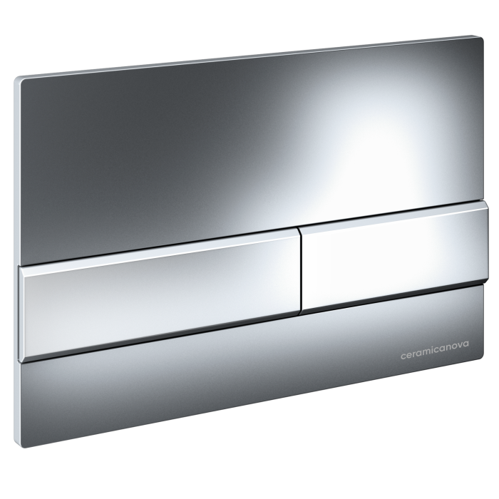 Инсталляция с кнопкой Ceramicanova Envision/ flat, хром арт. CN1002CH