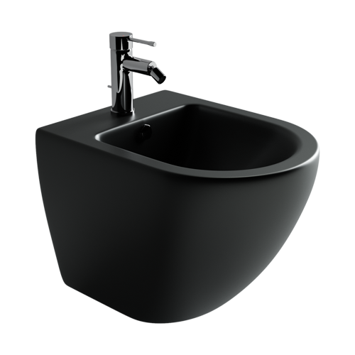 Биде Ceramicanova Metropol, чёрный арт. CN4003MB