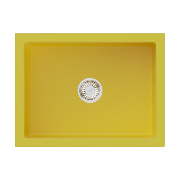 Кухонная мойка Omoikiri Mikura 61-SL Matt Natceramic, цвет sicilian lemon матовый арт. 4911260