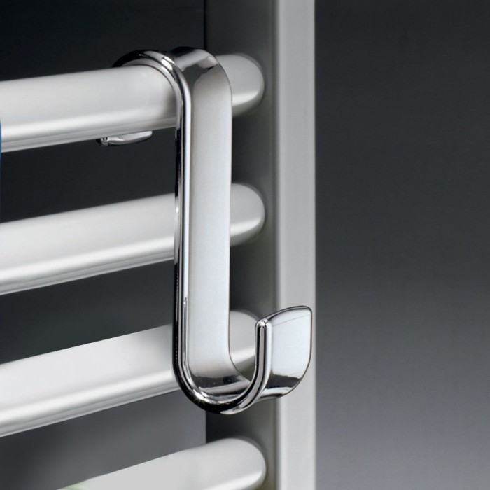 Крючок на полотенцесушитель из термопластика для полотенец G-Merlino Gedy, 2025(13) цвет: хром