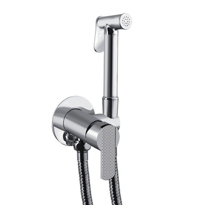 Внешняя часть гигиенического душа со смесителем, Giulini Surf deluxe, хром арт. SH25/SEPDL