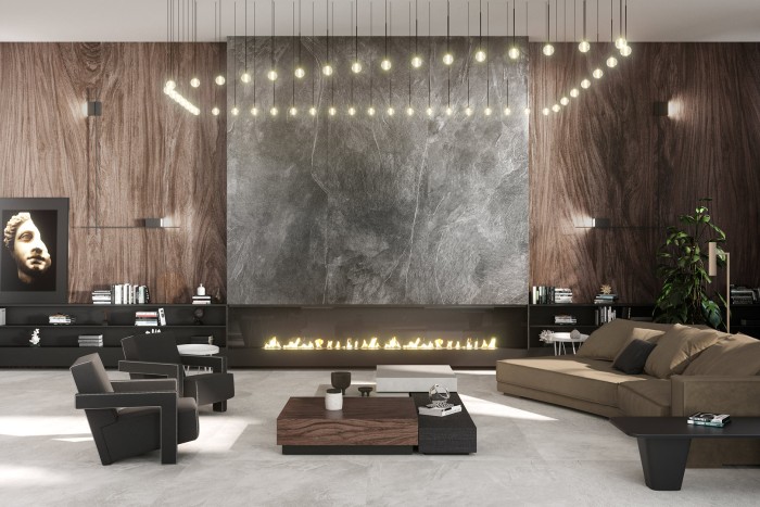 Керамогранит Kerama Marazzi Surface Laboratory Ноче коричневый обрезной 119,5х320х0,6 арт. SG072300R6