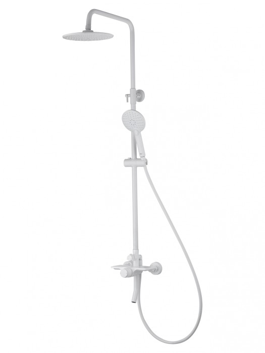 Душевая система, Wonzon &amp; Woghand Click, WW-N3S962-MW цвет: белый