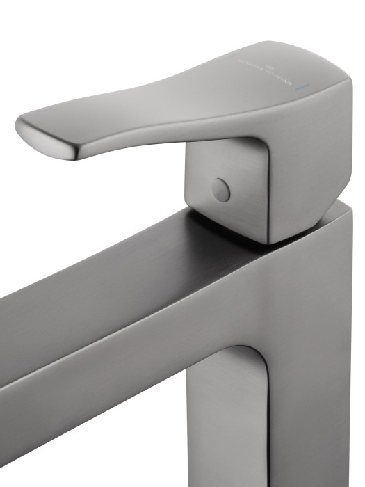 Смеситель для раковины высокий, Wonzon & Woghand Flex, WW-88019072-BGM цвет: графит