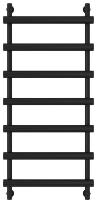 Сунержа Водяной полотенцесушитель 1200x500, Атлант, 31-0226-1250 цвет: матовый чёрный